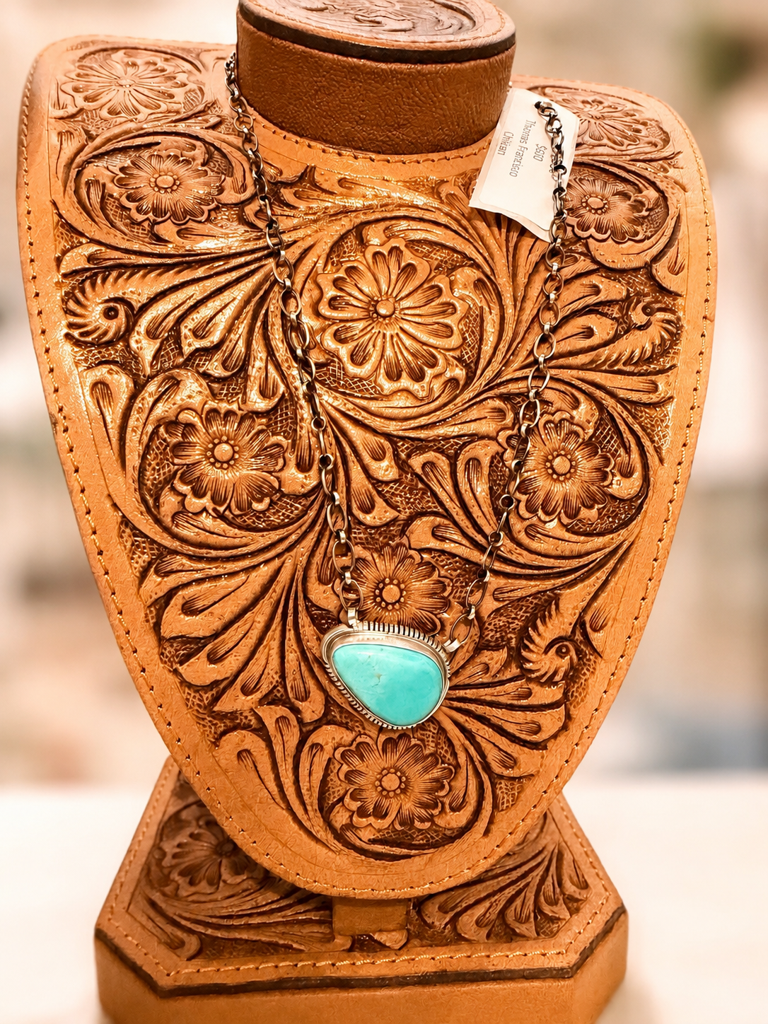 Thomas Francisco signed pendant