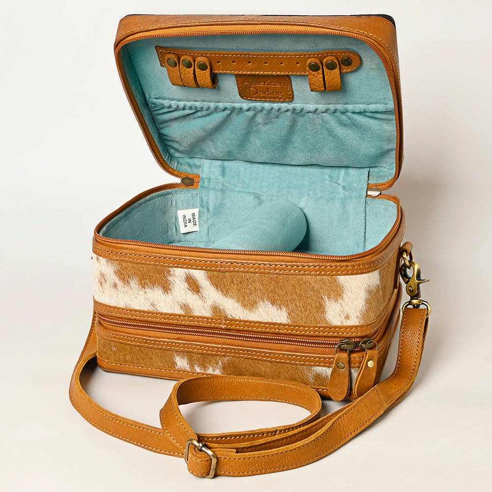 American Darling Jewelry Case Genuine Western Leather Women Bag - ADBGA454E