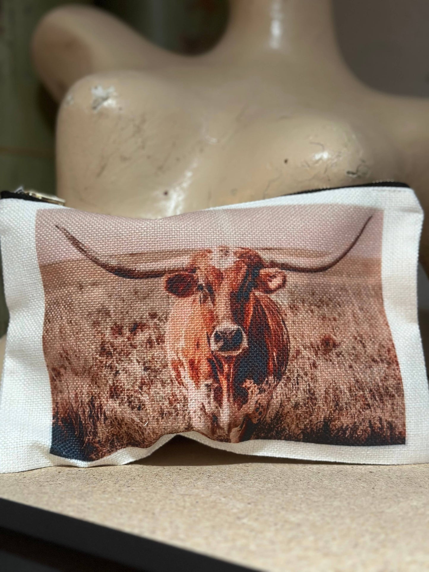 Crooked Halo - Long Horn Zipper Bag