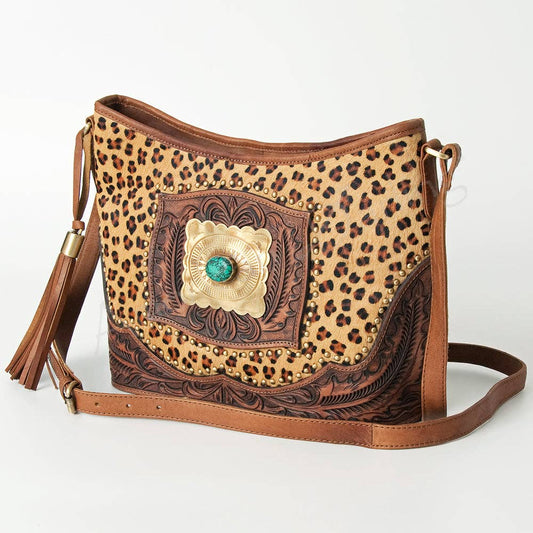 LS Western - ADBGI167 Messenger Genuine Western Leather Women Bag - ADBGI167C
