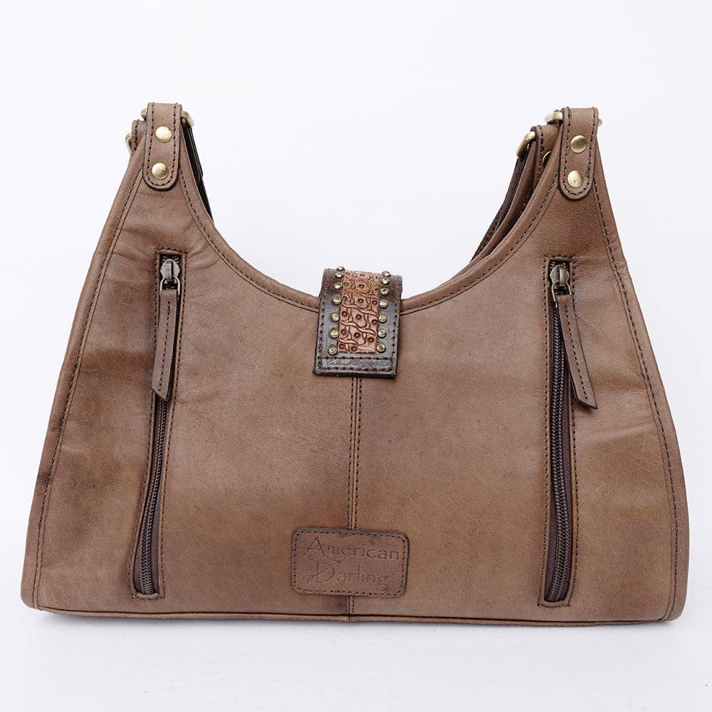 LS Western - ADBGI222 Hobo Genuine Western Leather Women Bag - ADBGI222C