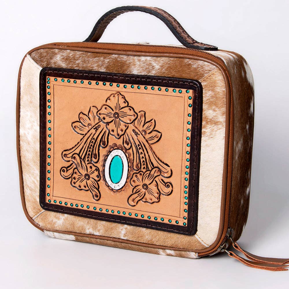 LS Western - A300E Jewelry Case Genuine Western Leather Women Bag Jane - ADBGA300J