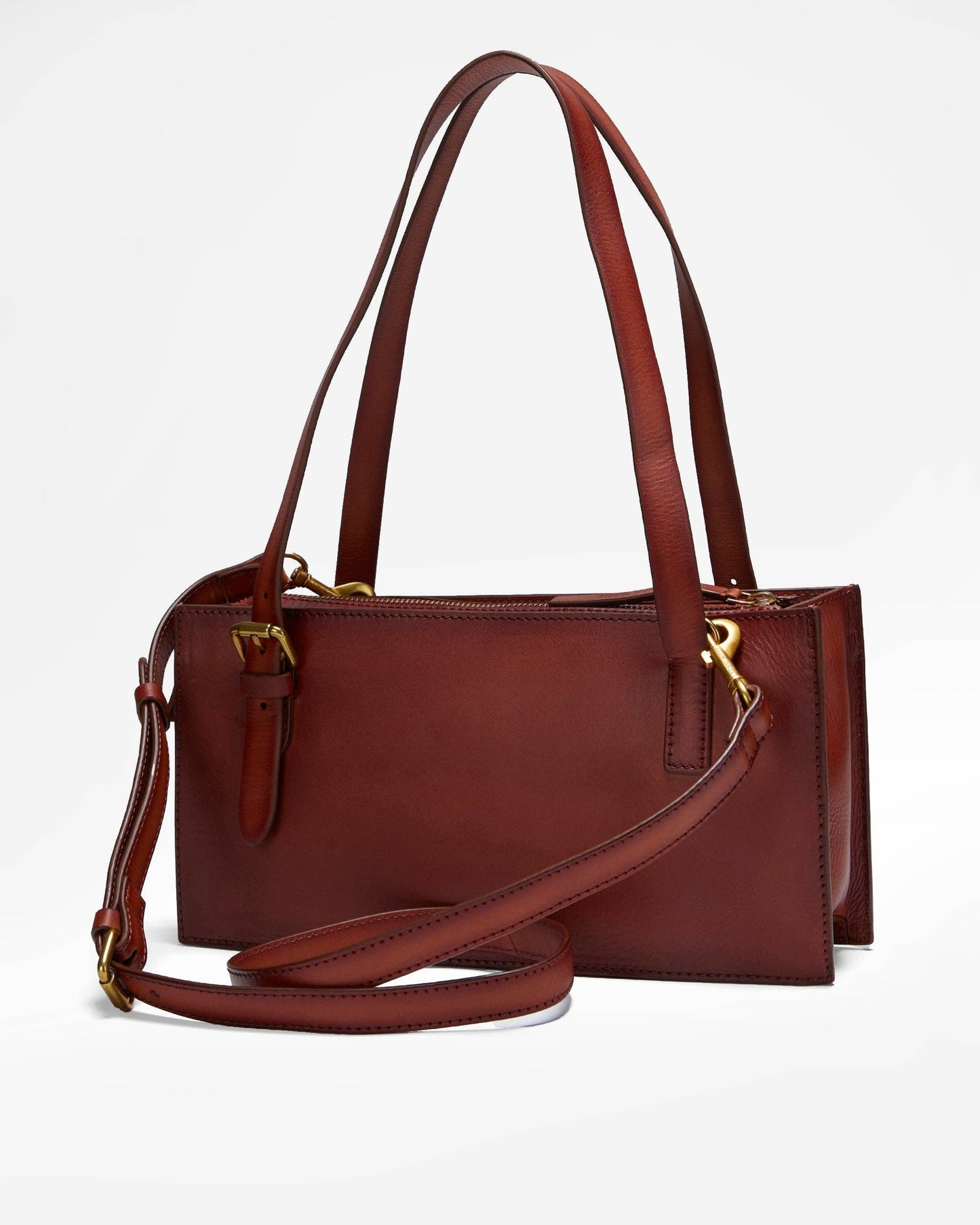 Loyal West - Mivva Handtooled Mini Bag - Soft Walnut Leather