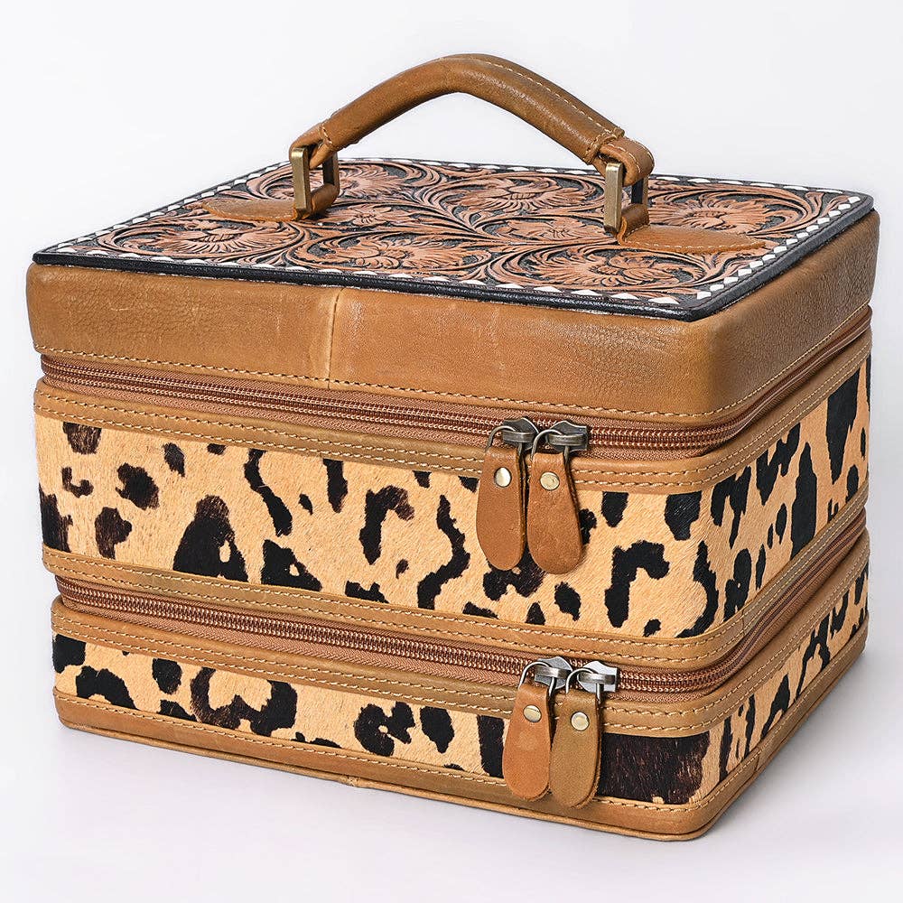 American Darling Jewelry Case Genuine Western Leather Women Bag - ADBGA454E