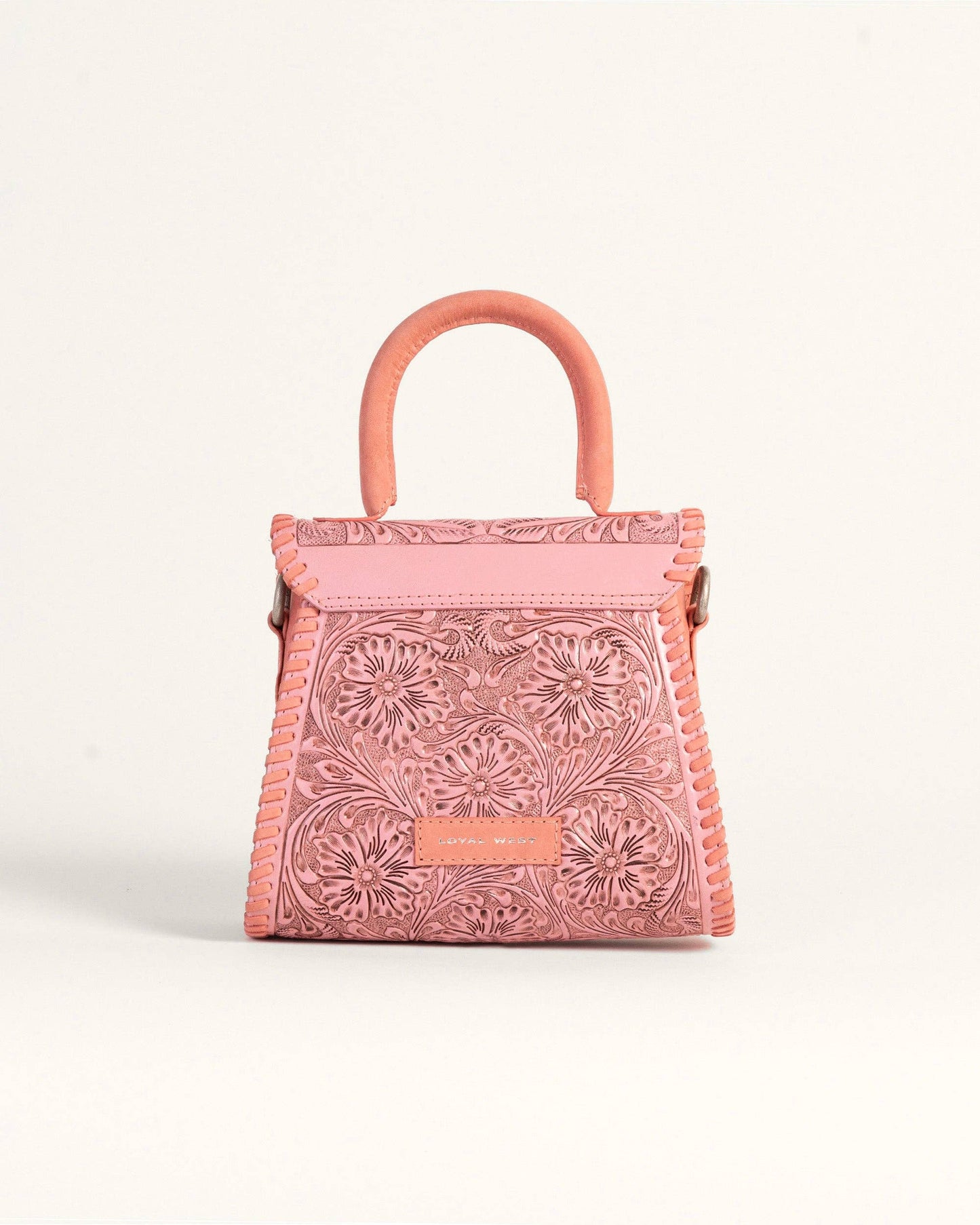 Loyal West - Leon Mini Handle Purse - Pink