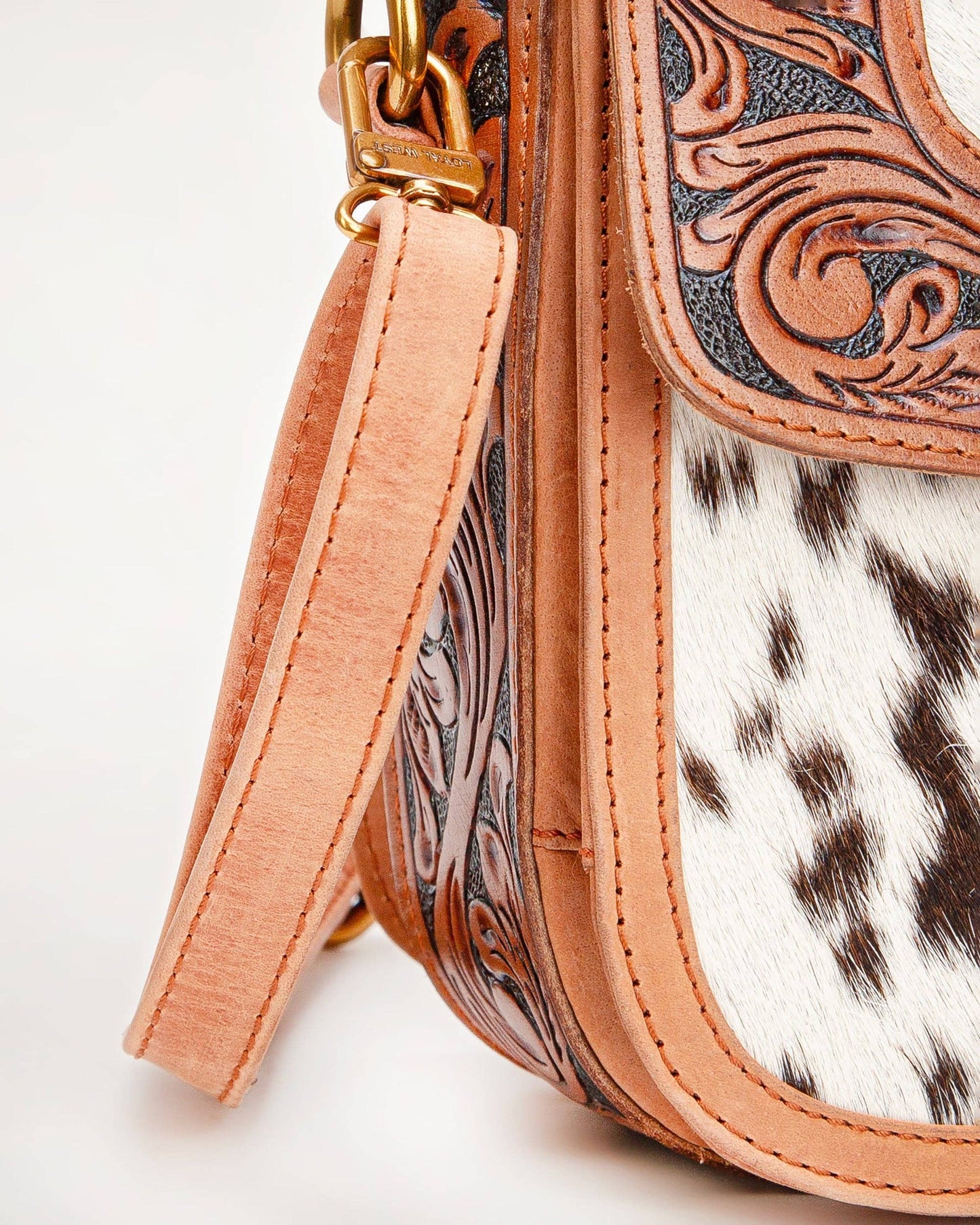 Loyal West - Desert Desire Medium Bag - Nan / IN HANDTOOLED LEATHER AND CALFSKIN