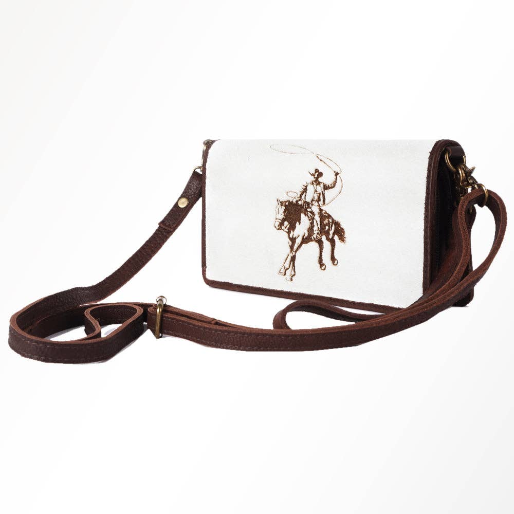 LS Western - ADBGM169 Organiser Genuine Western Leather Women Bag Jacey - ADBGM169AI