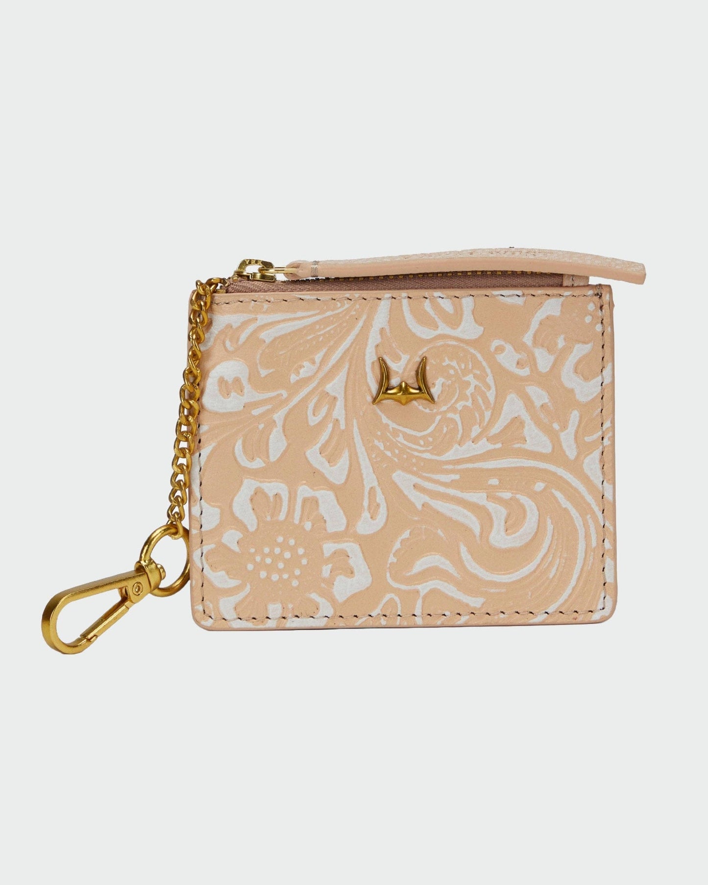 Loyal West - Sophia Credit Card Holder In Handtooled Leather