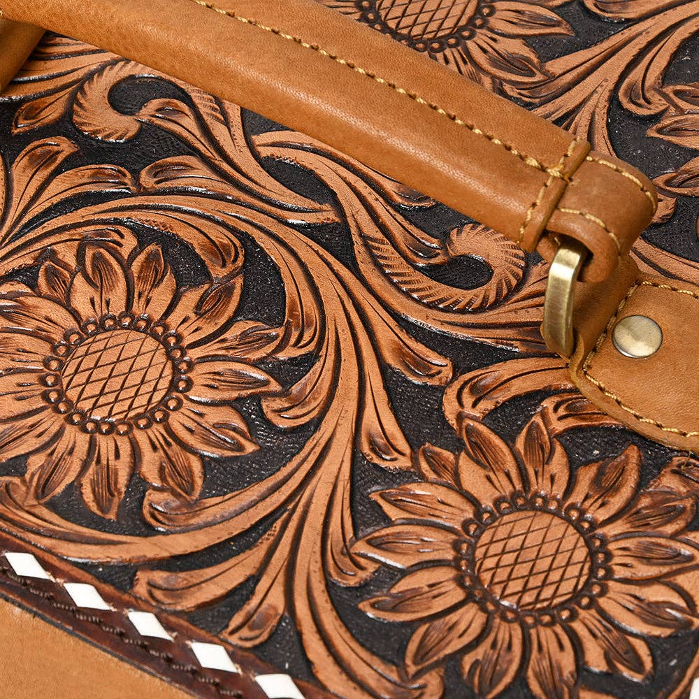 American Darling Jewelry Case Genuine Western Leather Women Bag - ADBGA454E