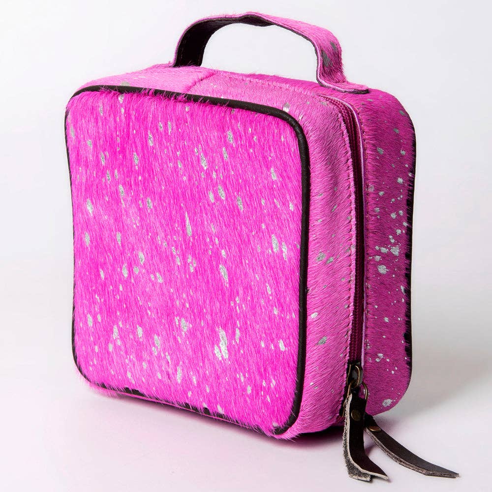 Jewelry Case Genuine Western Leather Women Bag - ADBGA312C