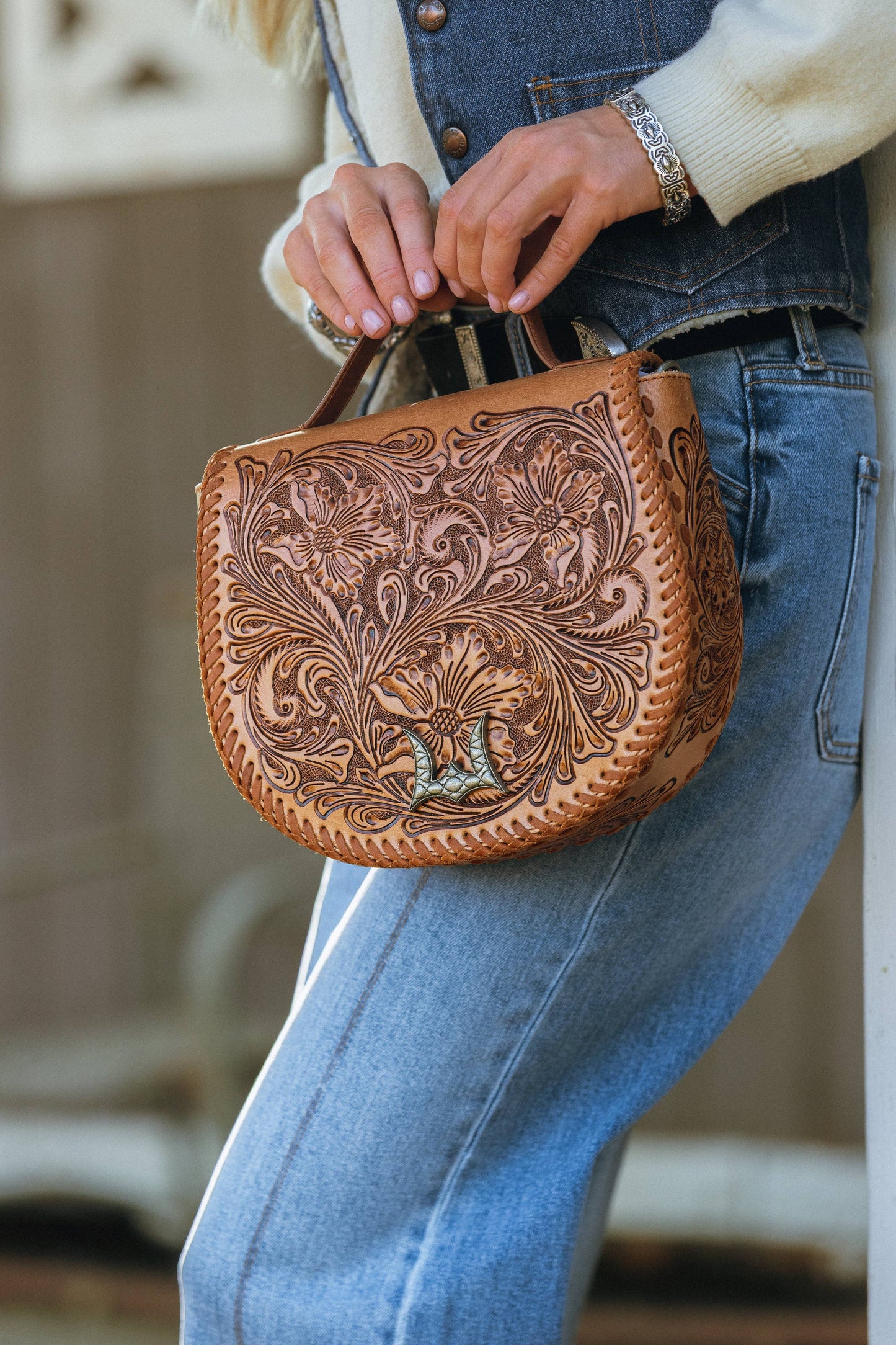 Myra Bag - Grace Saddle Bag