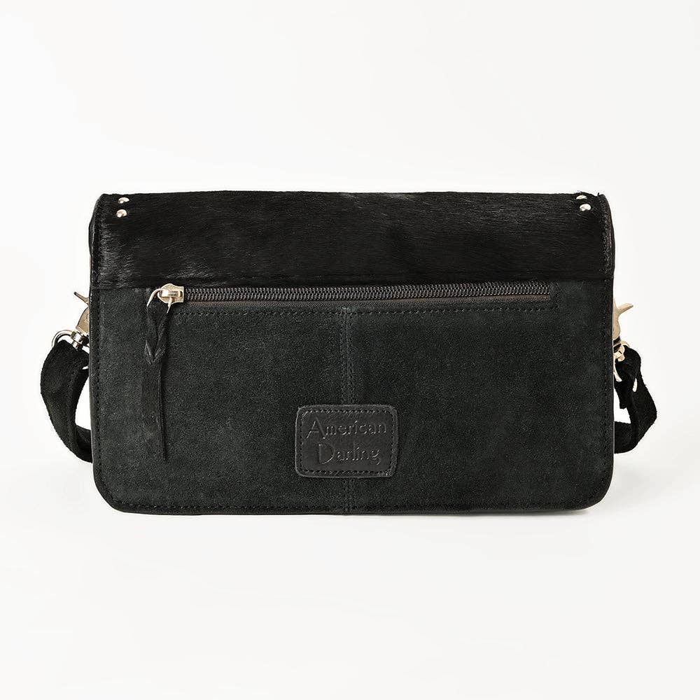 American Darling Crossbody Hair On Genuine suede Leather Women Bag - ADBGM849