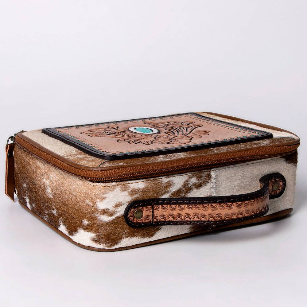 LS Western - A300E Jewelry Case Genuine Western Leather Women Bag Jane - ADBGA300J