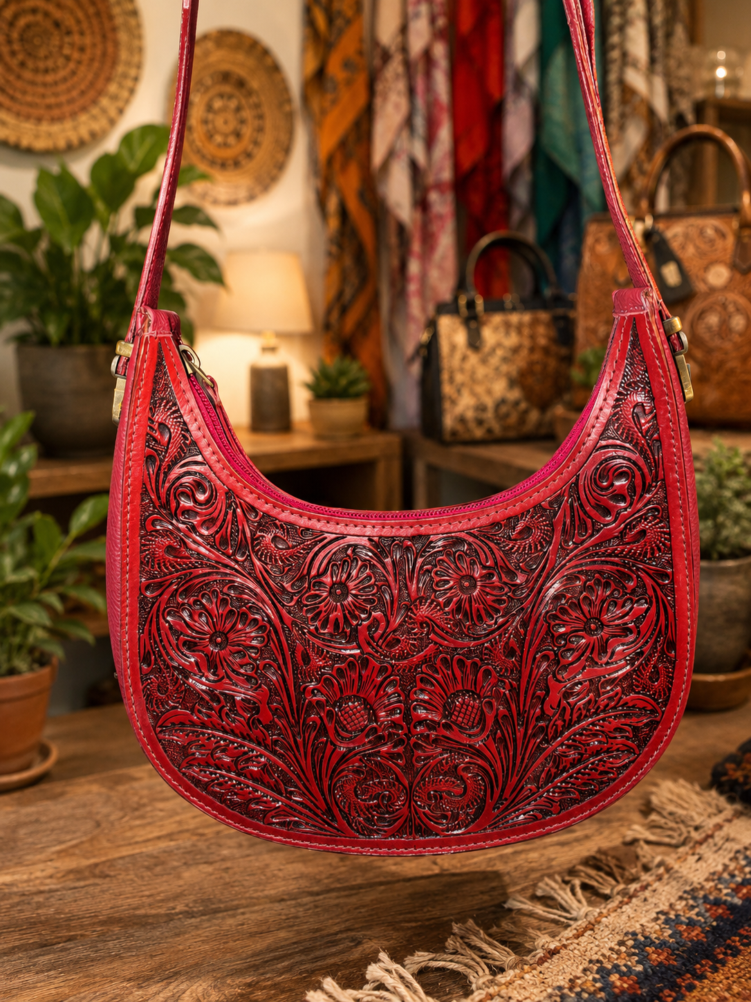 Red River Rose Crossbody