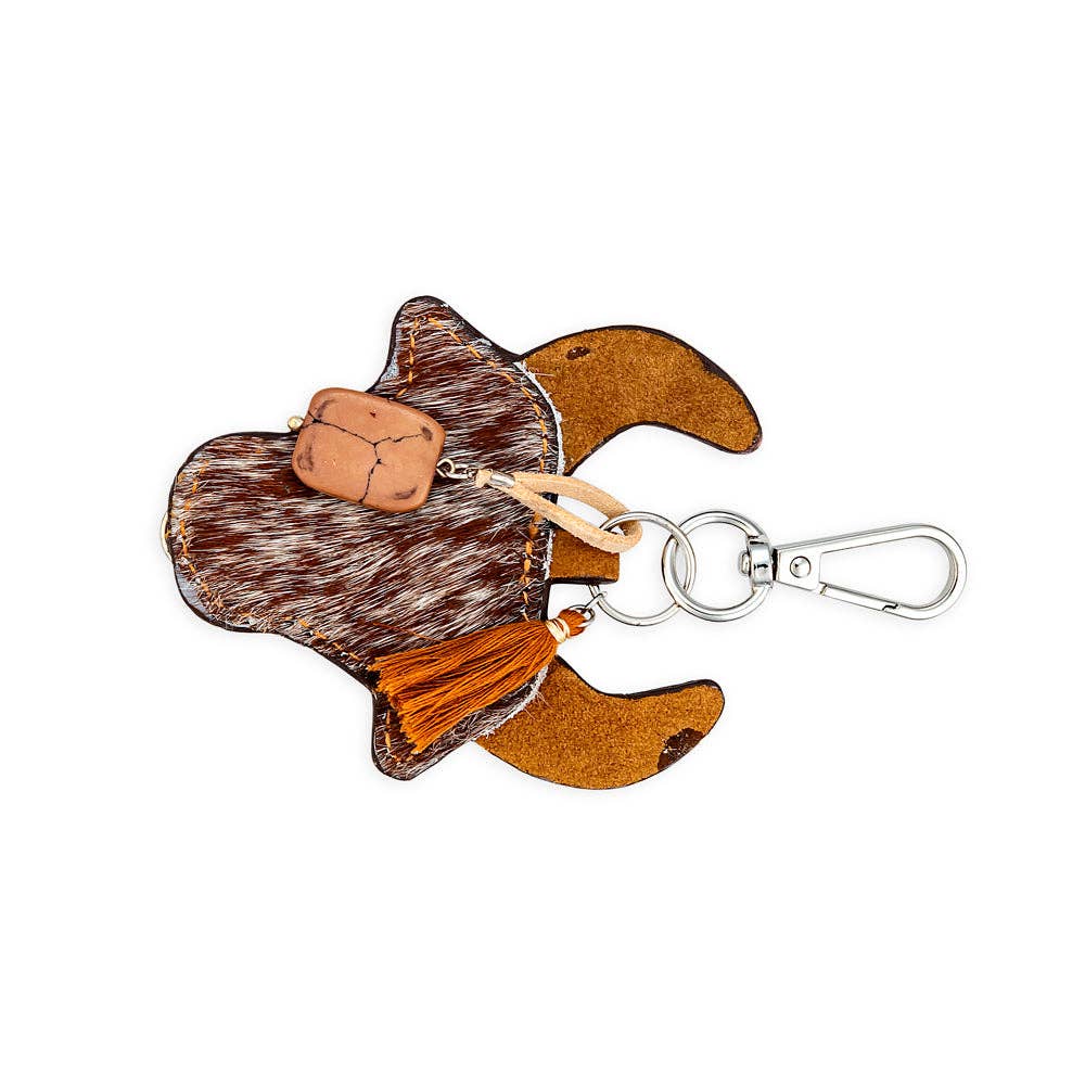 Myra Bag - Moosehead Point Bag Charm In Brown