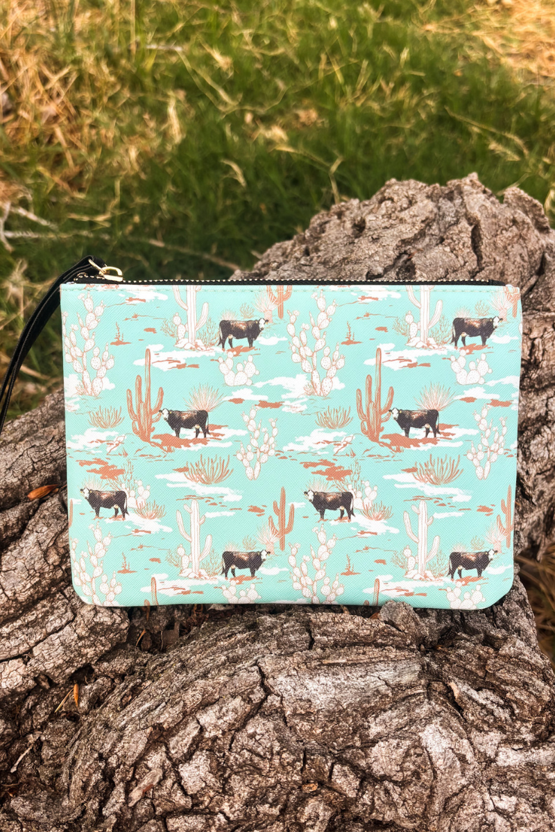 Sterling Kreek - Blu Desert Cosmetic Bag