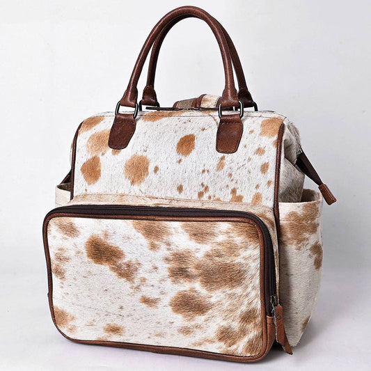 Backpack Hair On Genuine Western Leather Women Bag - ADBG1597