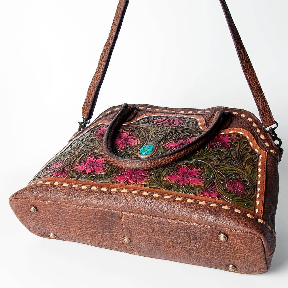 LS Western - LC-ADBGZ478 Tote Genuine Western Leather Women Bag - ADBGZ478