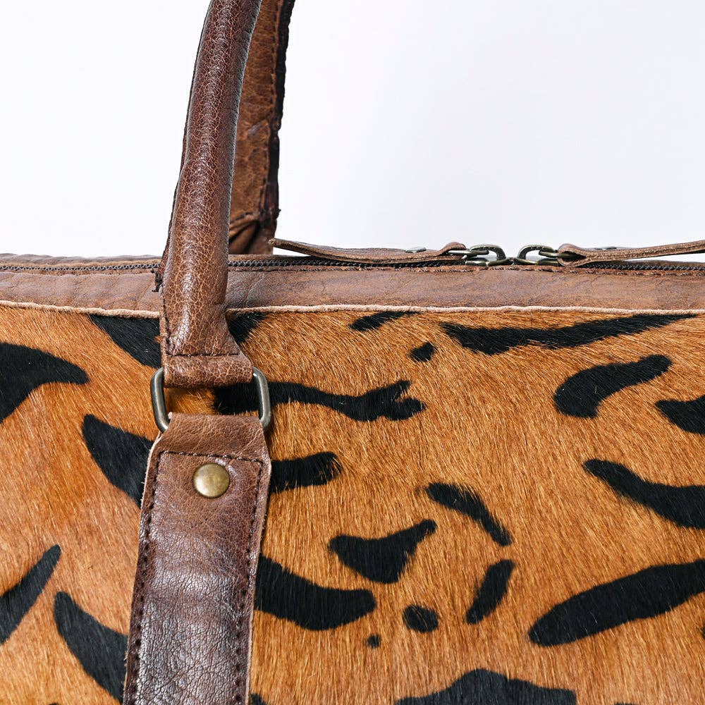 Duffel Genuine Western Leather Women Bag Bria -