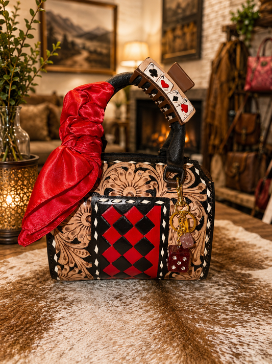 Ruby Rodeo Barrel Bag (Small Speedy)