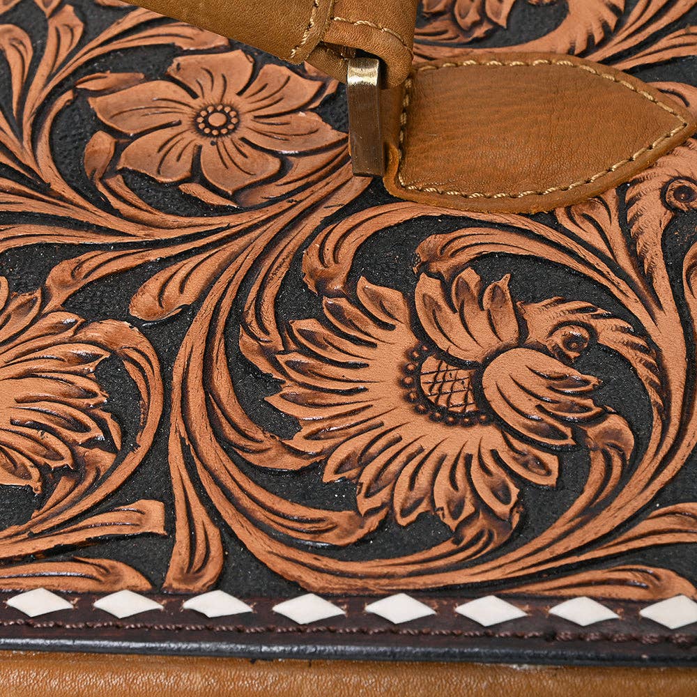 American Darling Jewelry Case Genuine Western Leather Women Bag - ADBGA454E