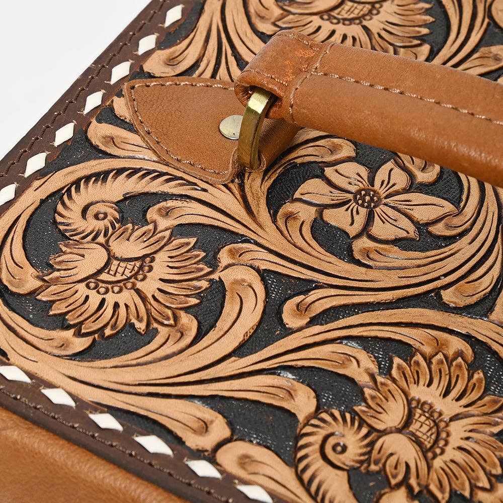 American Darling Jewelry Case Genuine Western Leather Women Bag - ADBGA454E
