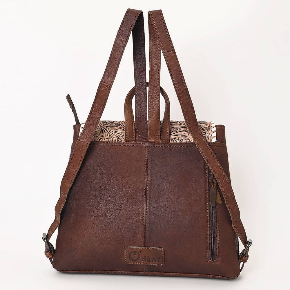 LS Western - OHG131 Backpack Genuine Leather women bag western Bag - OHG131