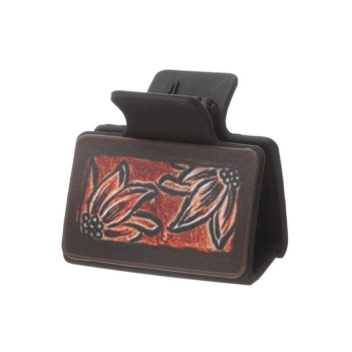 ACCITY - Western Sunflower Cactus Hair Claw - Leather Clip_CWAHA0601 - TYPE5 / (OS) 3