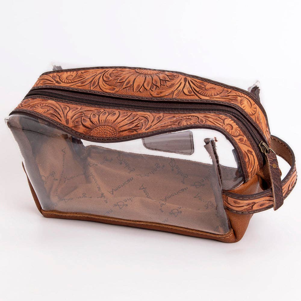 American  Darling Toiletry Genuine Western Leather Women Bag - ADBG994A