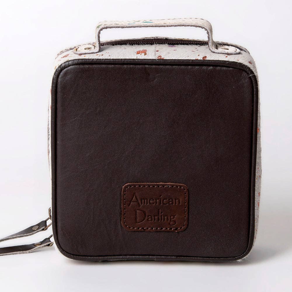 Jewelry Case Genuine Western Leather Women Bag - ADBGA312B