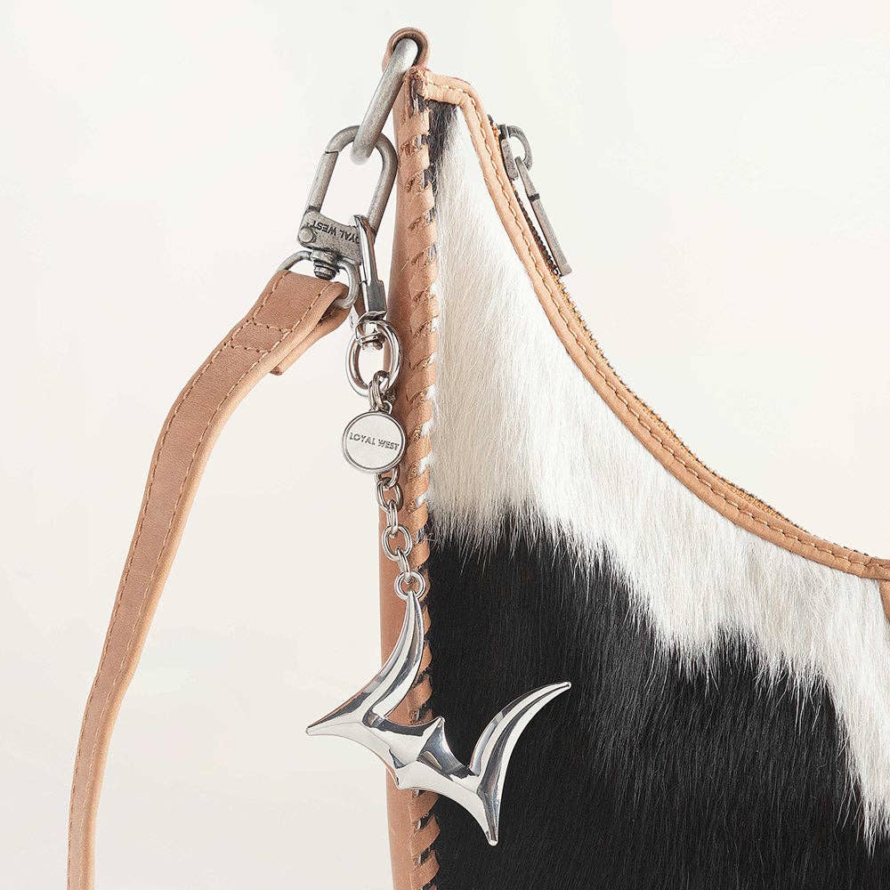 Myra Bag - Loyal West - On The Go Bag Charm Nickle - Nickle / Single