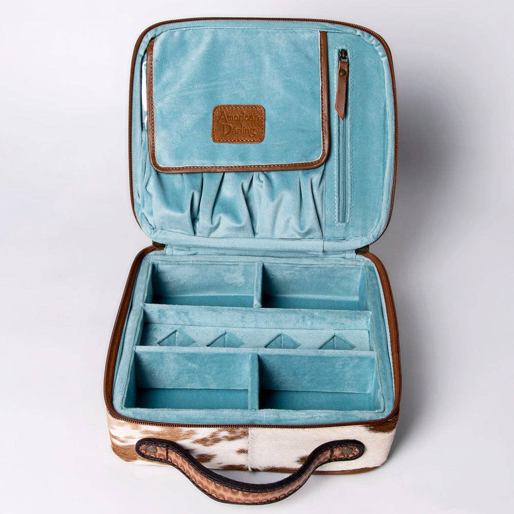 LS Western - A300E Jewelry Case Genuine Western Leather Women Bag Jane - ADBGA300J