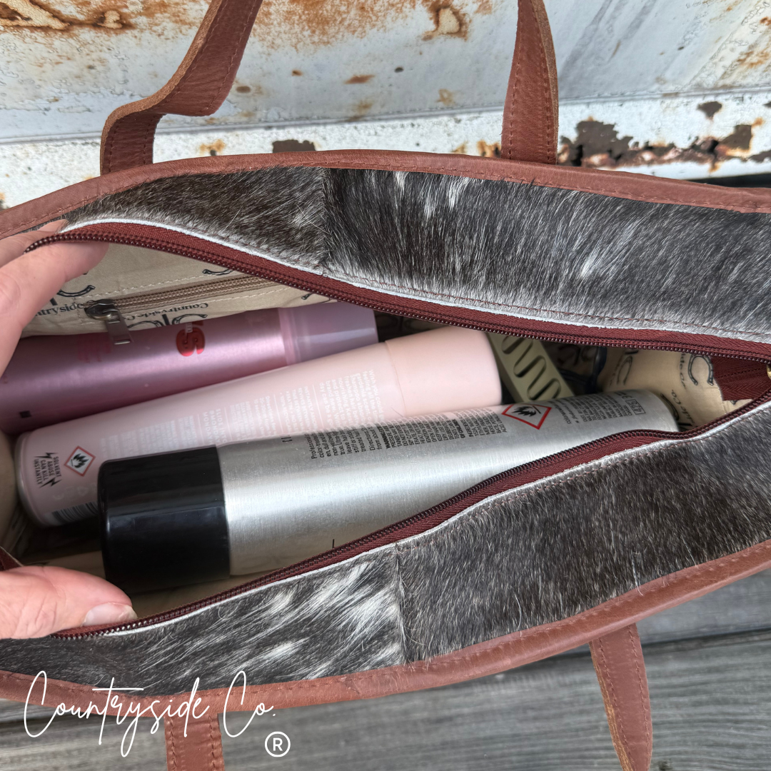 Countryside Co. - Pioneer Tooled Leather XL Toiletry Travel Case