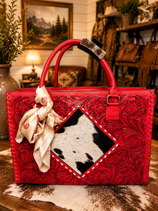 Ropin’ Ruby Tote