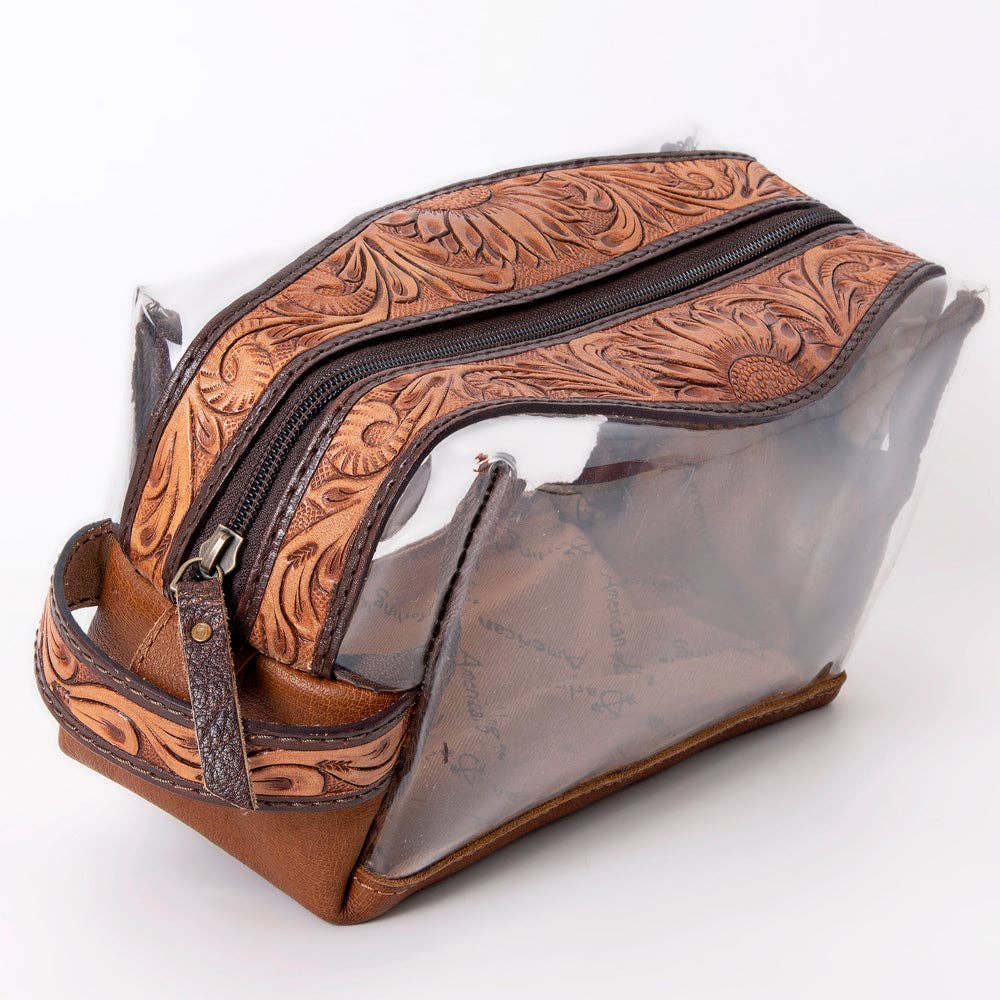 American  Darling Toiletry Genuine Western Leather Women Bag - ADBG994A