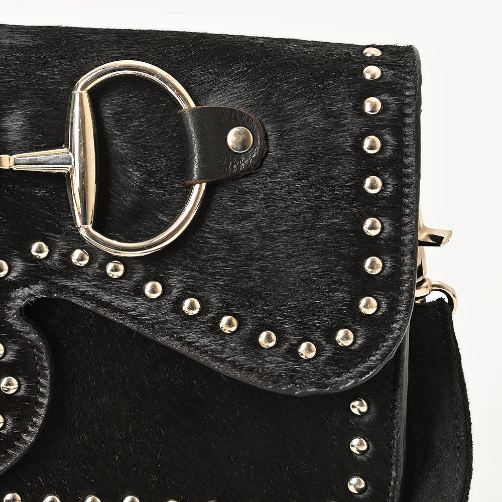 American Darling Crossbody Hair On Genuine suede Leather Women Bag - ADBGM849