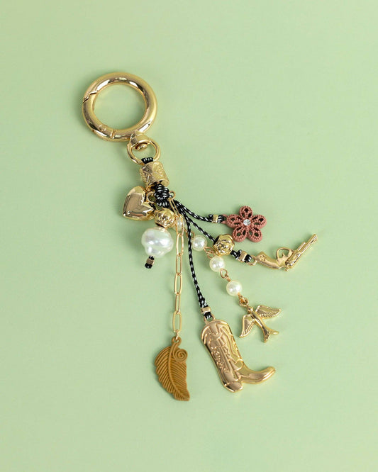 Sessori - Free-Spirited Western Cowgirl Bag Charm