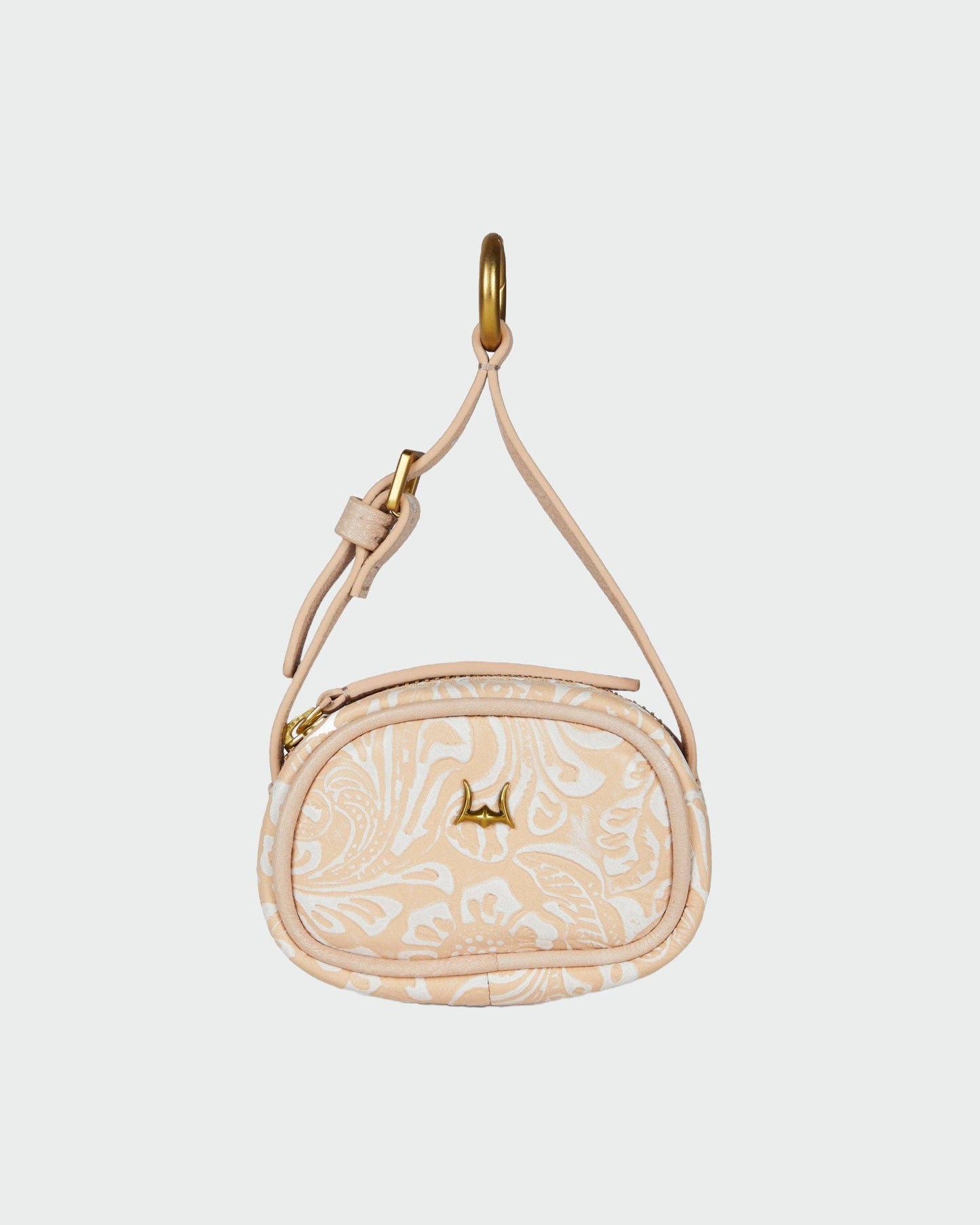Myra Bag - Loyal West Sophia Micro Bag Charm In Black & White Cowhide - Single