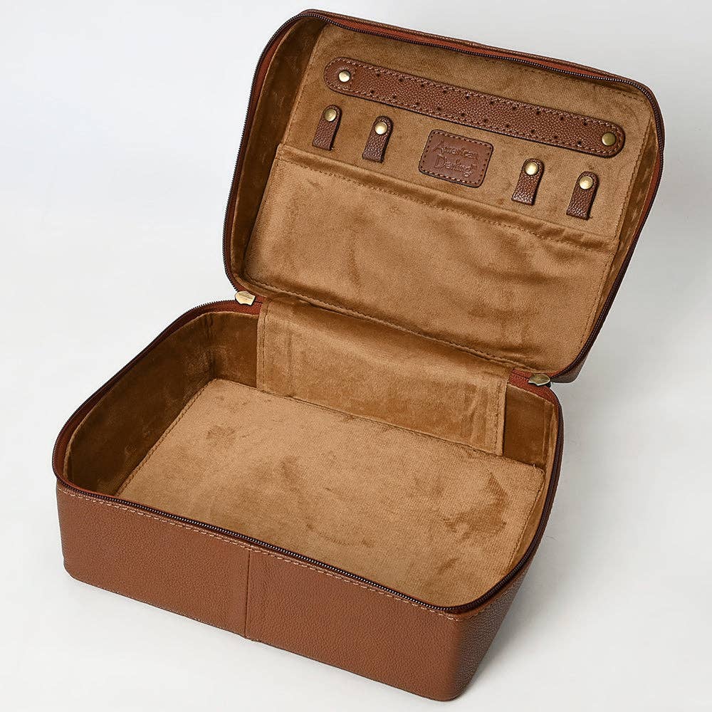 LS Western - ADBGA573 Jewelry Case Genuine Western Leather Women Bag - ADBGA573