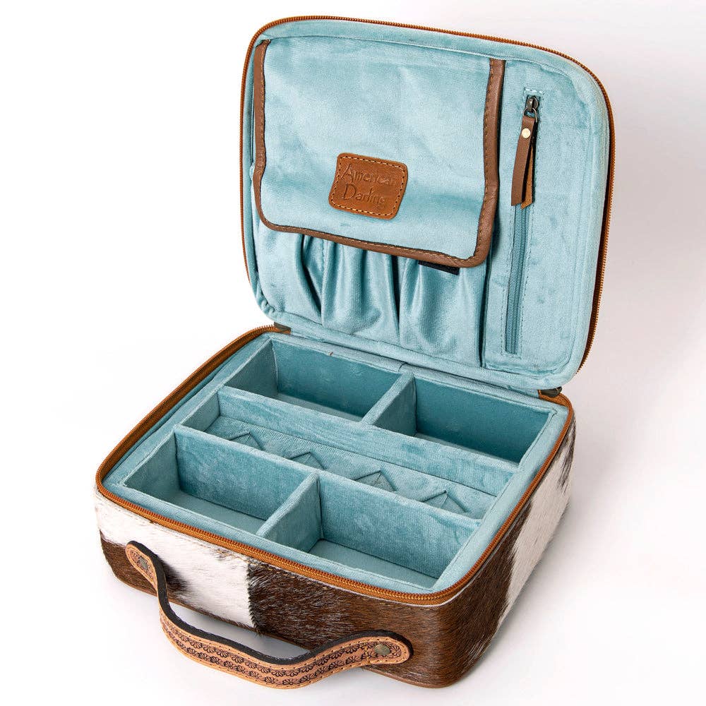 LS Western - A300E Jewelry Case Genuine Western Leather Women Bag Jane - ADBGA300J