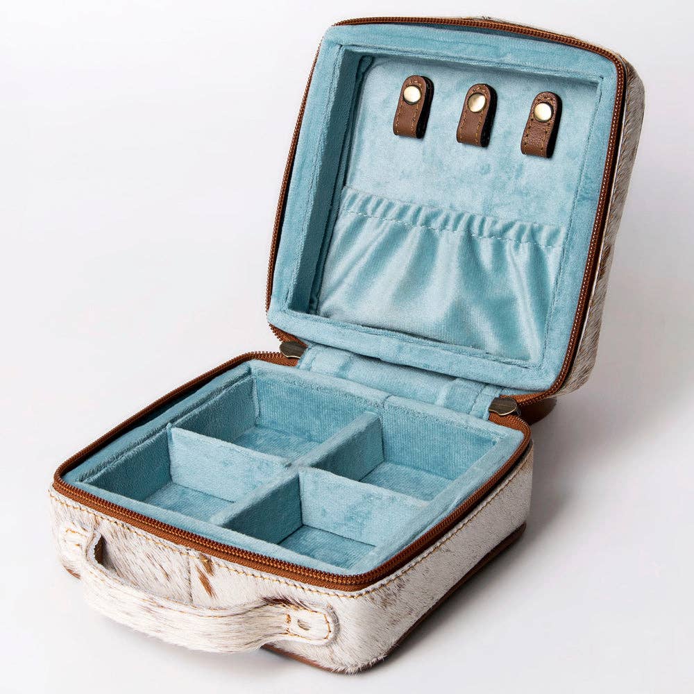 Jewelry Case Genuine Western Leather Women Bag - ADBGA312B