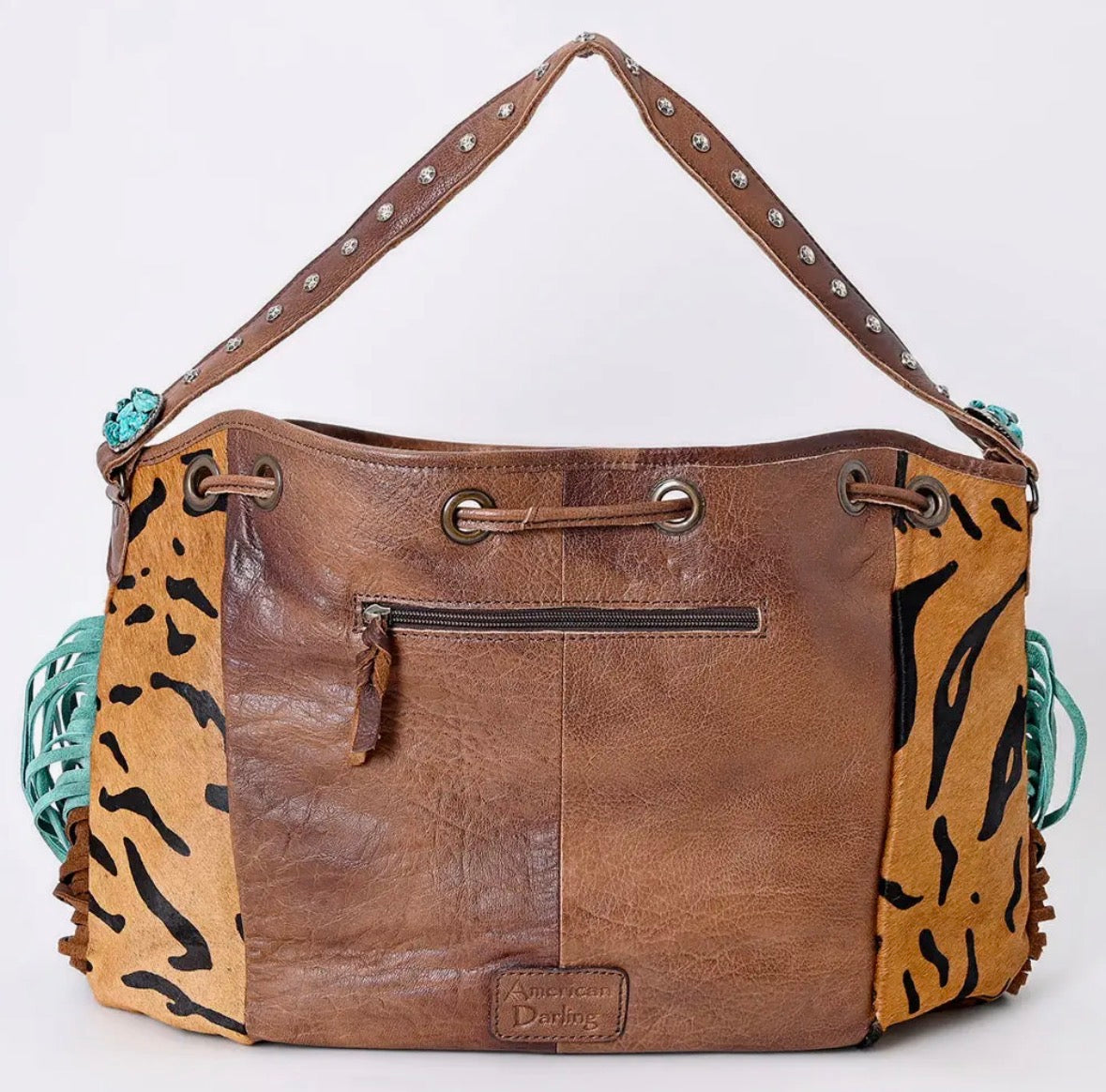 American Darling Hair on Hobo Bag
