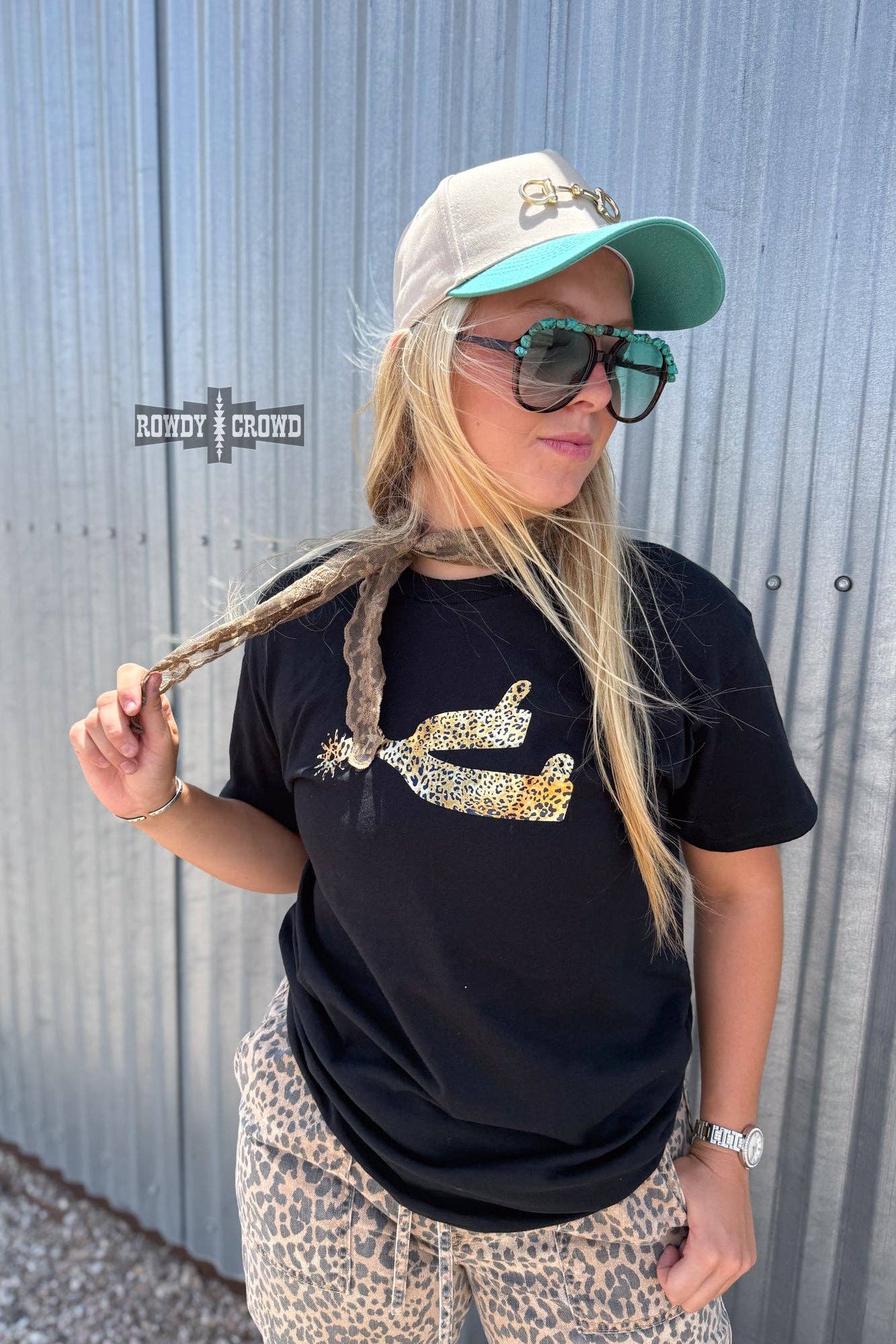 Rowdy Crowd Clothing - Dolled Up Lace Wild Rags - Blue