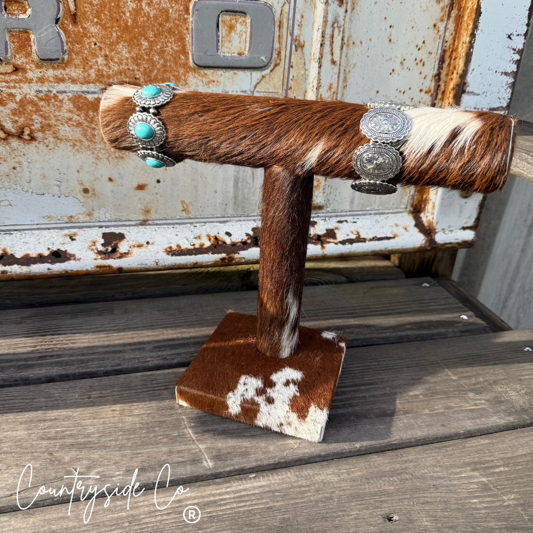 Countryside Co. - Bangle Cowhide Display Stand