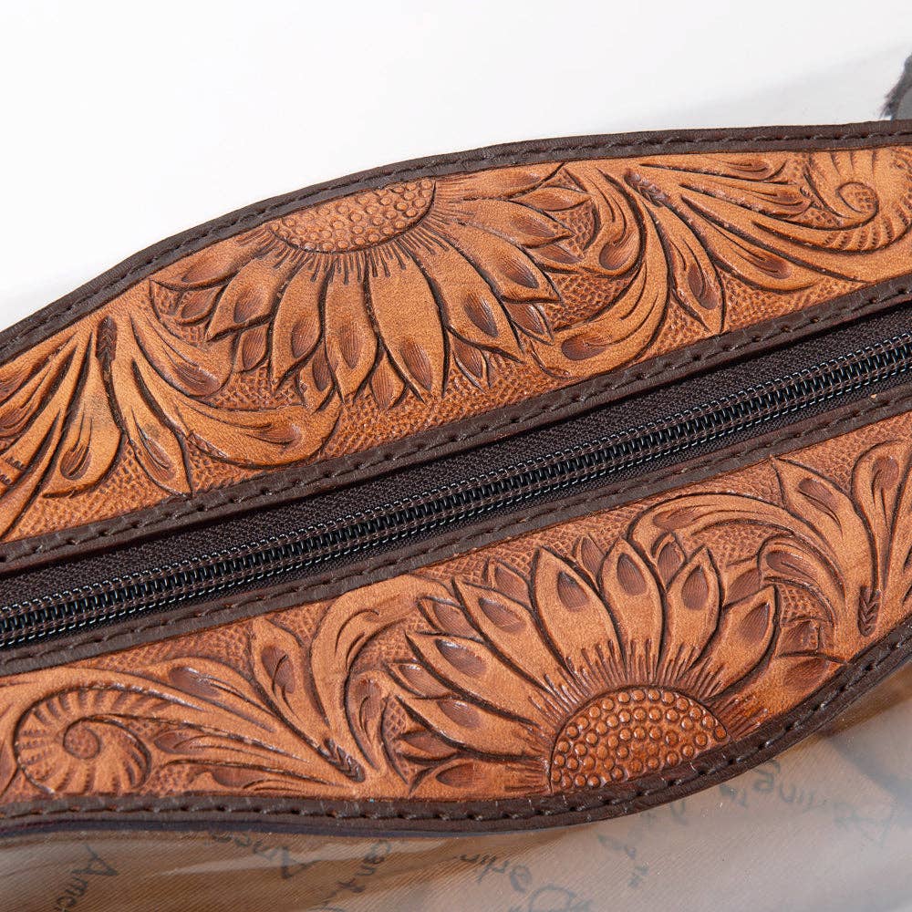 American  Darling Toiletry Genuine Western Leather Women Bag - ADBG994A