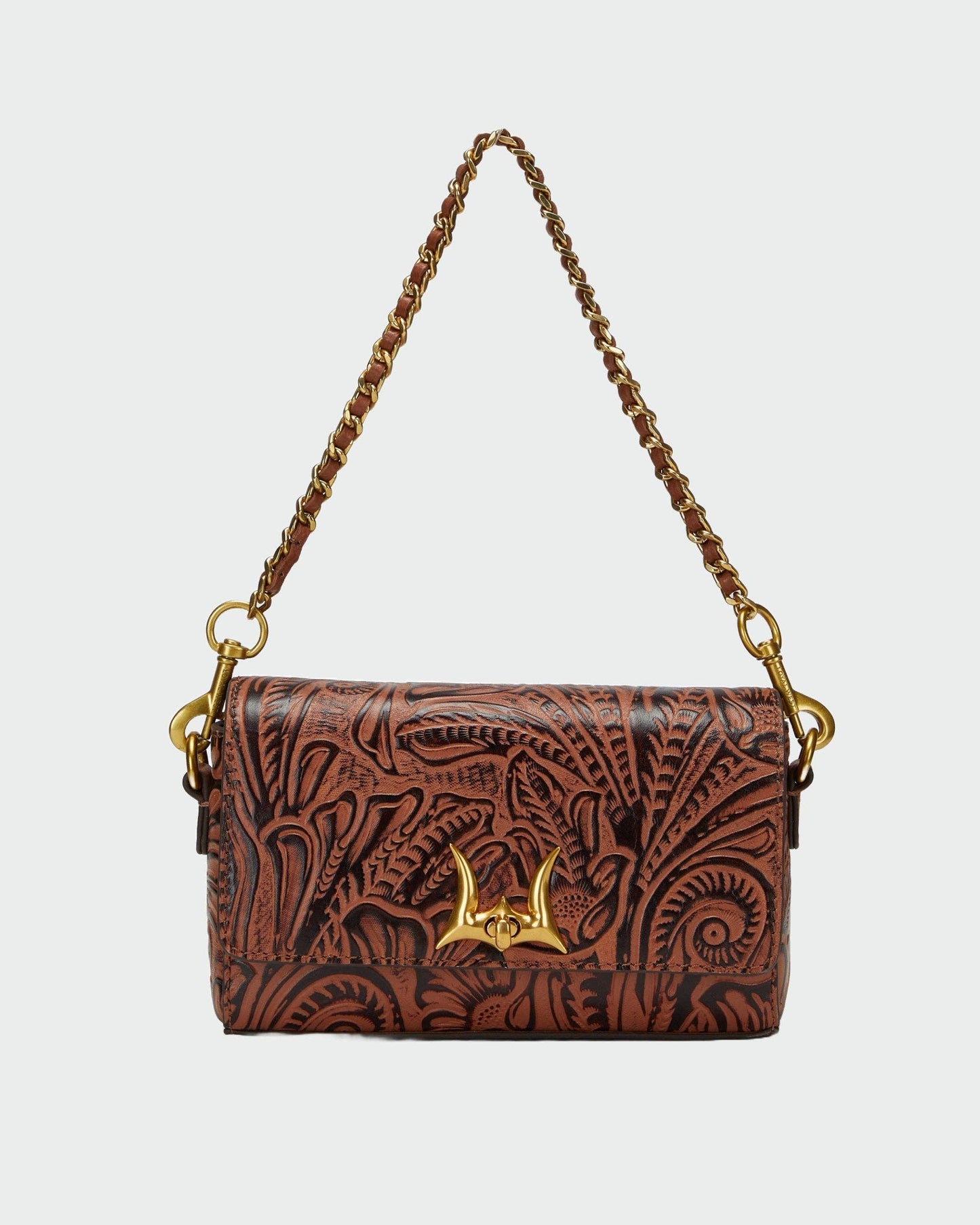 Loyal West - Savi Mini Bag In  Handtooled Leather