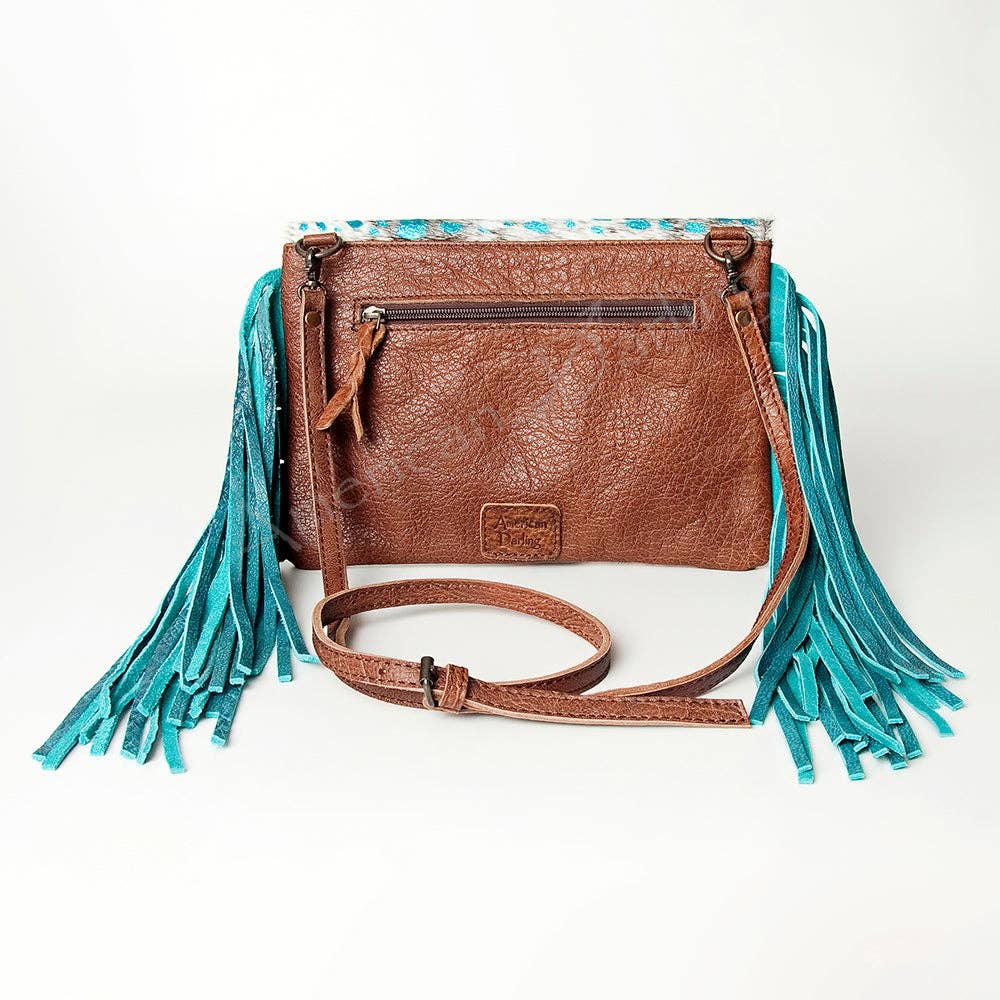 Envelope Hair On Genuine Western Leather Women Bag - ADBG490A
