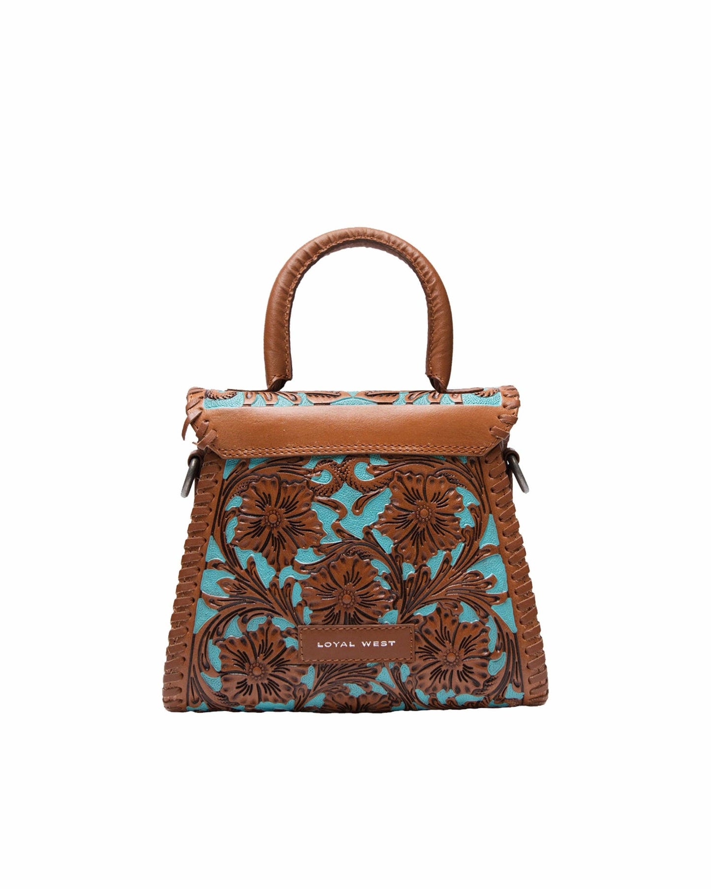 Loyal West - Leon Mini Handle Purse - Whiskey & Water