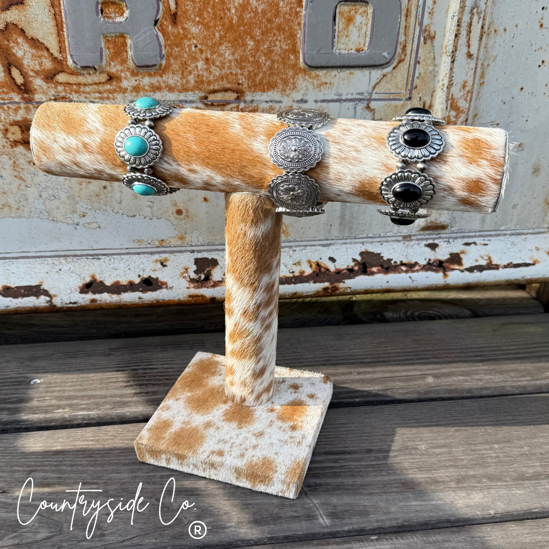 Countryside Co. - Bangle Cowhide Display Stand