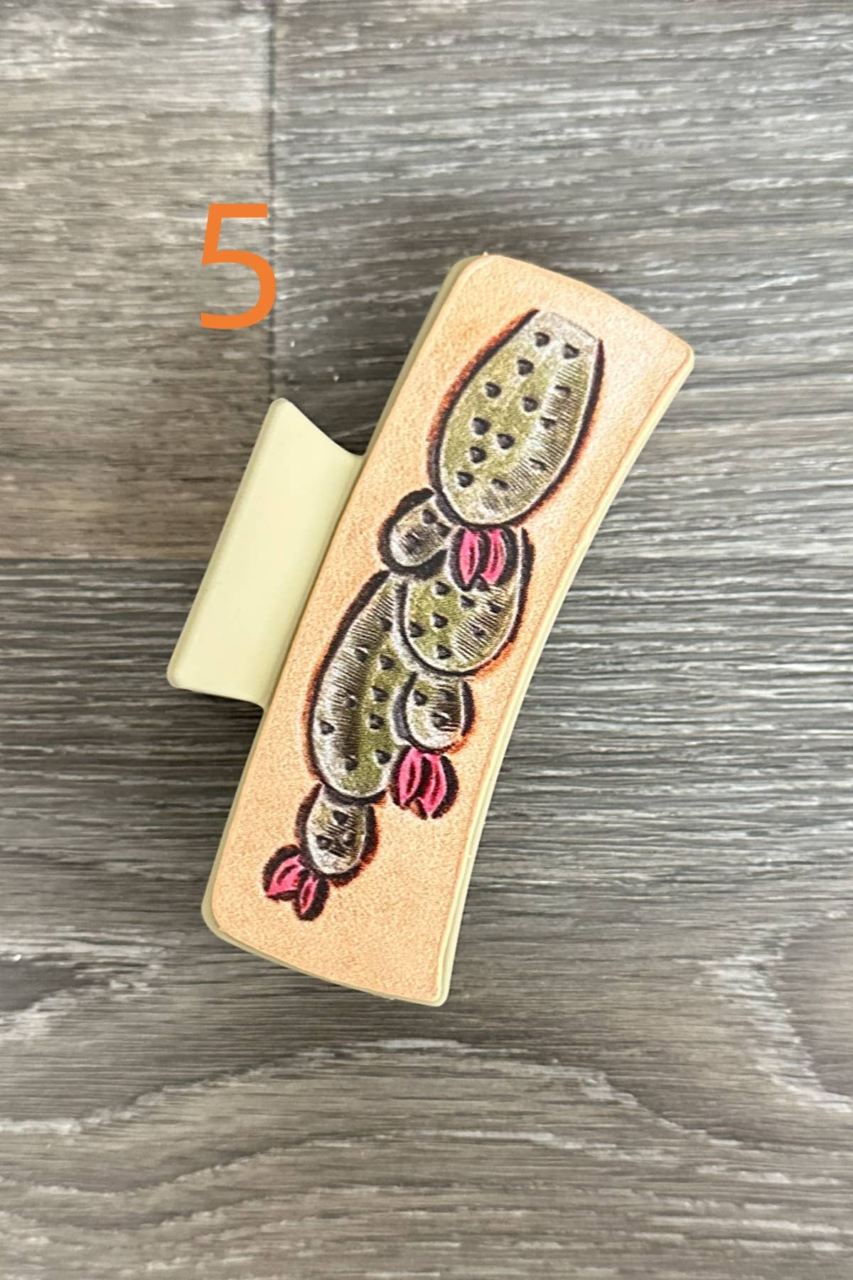 DESHENG ENTERPRISE - WESTERN PRINT HAIR CLIP   - 2